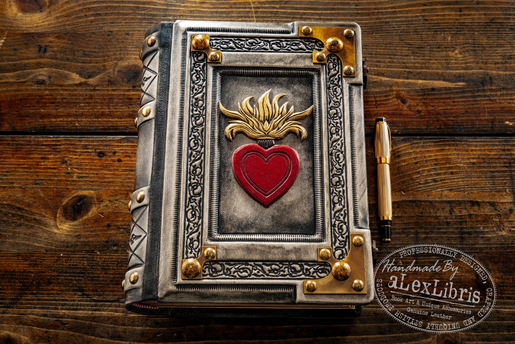Sacred Heart Leather Journal: A Symbol of Devotion
